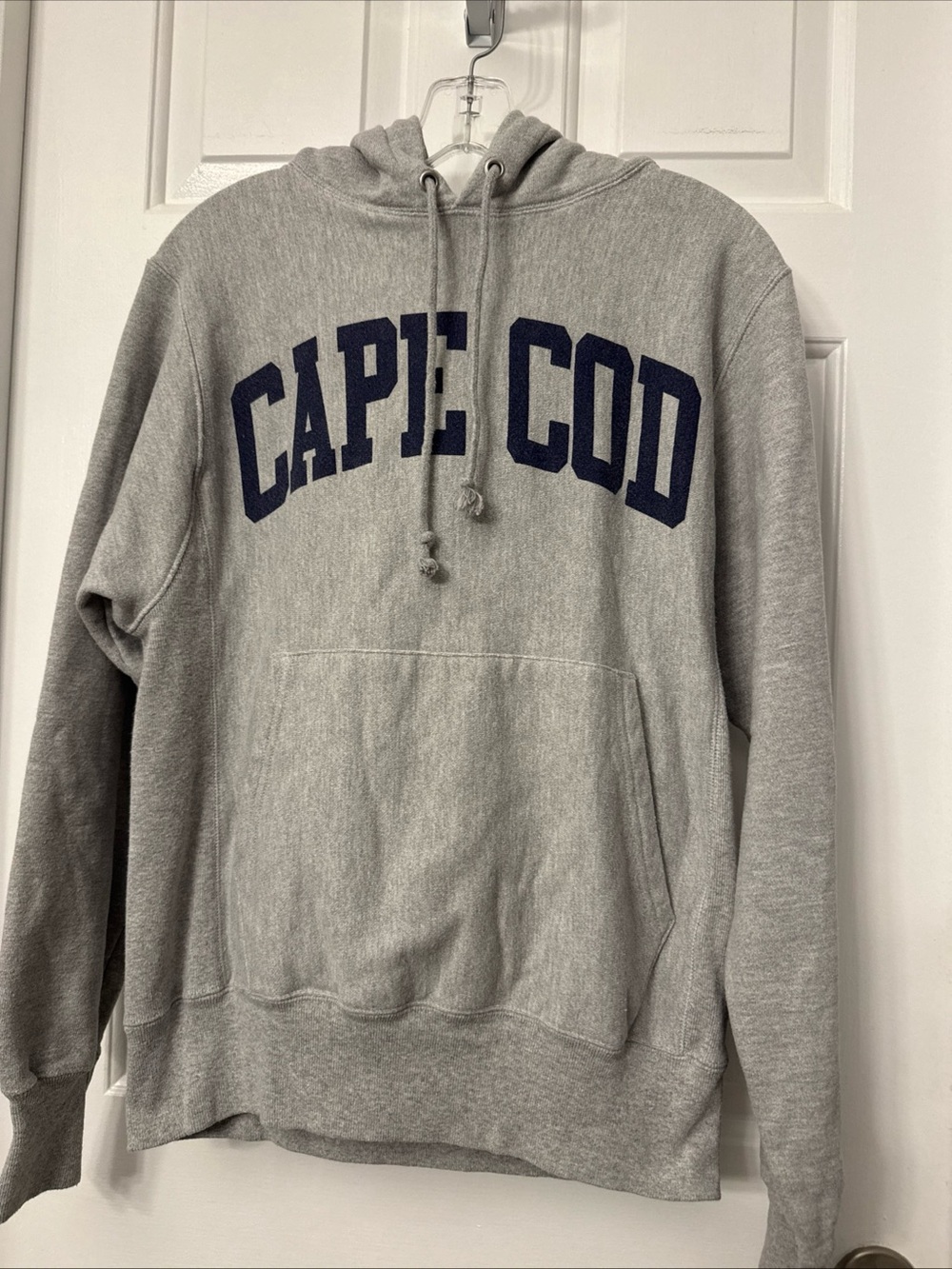 Vtg Champion Reverse Weave Cape Code Hoodie Hooded Sweatshirt Size Small Preppy